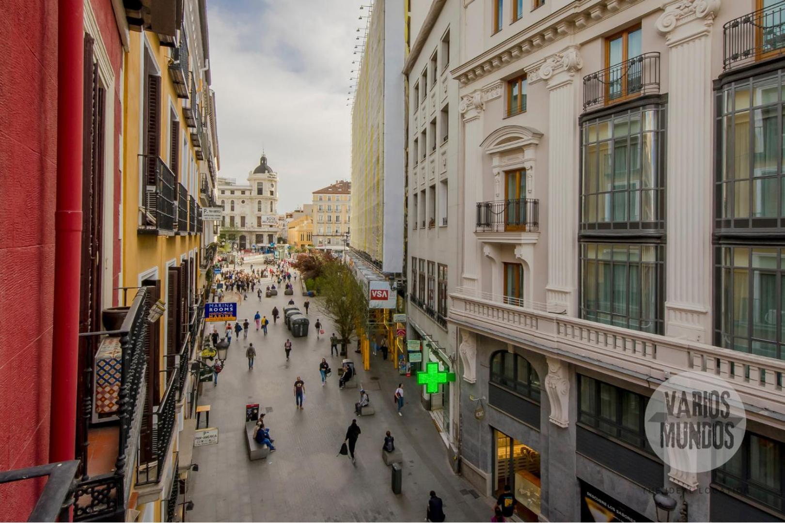 Tu Balcon En Madrid Para 3, Carretas 25 Buitenkant foto